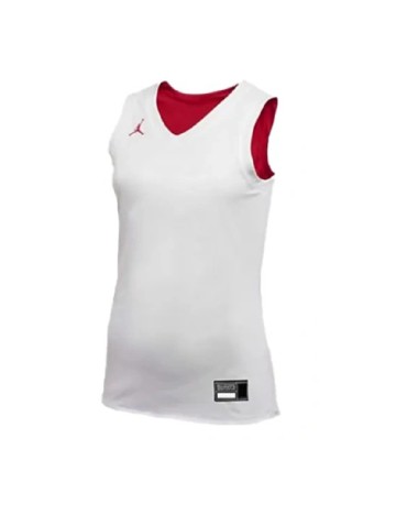 Maiou reversibil Jordan, rosu/alb