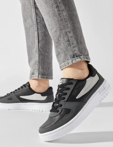 Adidasi Fila, negru/gri