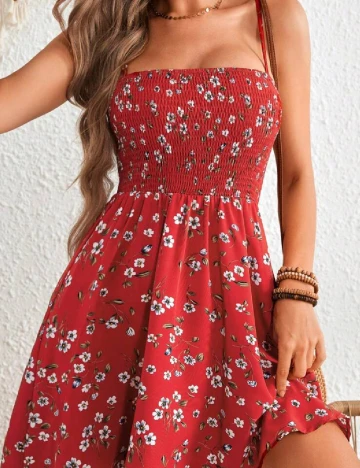 Rochie scurta SHEIN, rosu