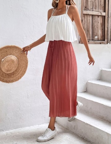 Salopeta SHEIN, roz
