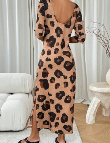 Rochie lunga SHEIN, animal print