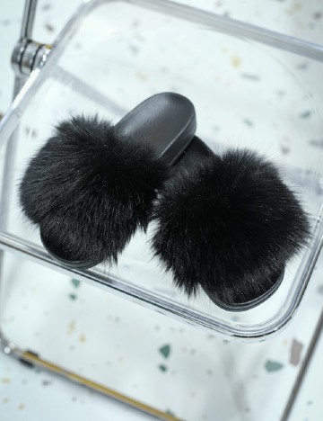 Slapi SHEIN, negru