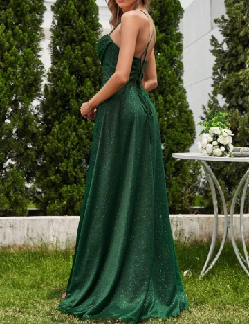 Rochie lunga Ever-Pretty, verde