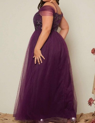 Rochie lunga SHEIN CURVE, mov