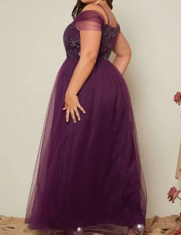 Rochie lunga SHEIN CURVE, mov