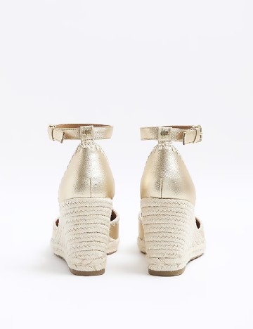Pantofi River Island, auriu