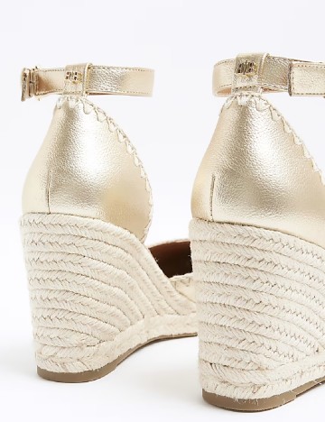Pantofi River Island, auriu