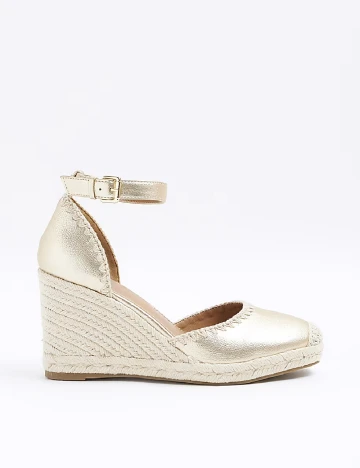 Pantofi River Island, auriu