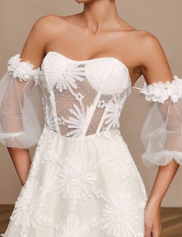 Rochie lunga SHEIN, alb