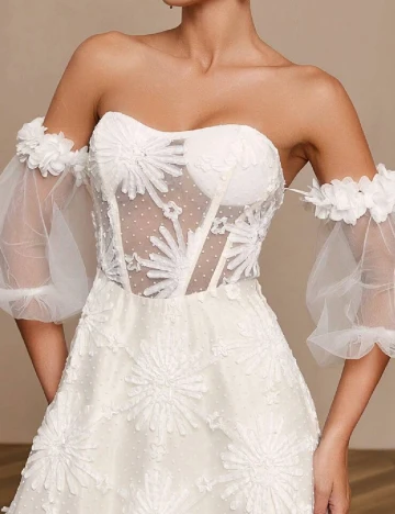 Rochie lunga SHEIN, alb