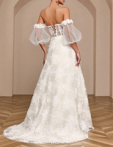 Rochie lunga SHEIN, alb