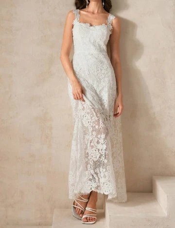 Rochie lunga SHEIN, alb