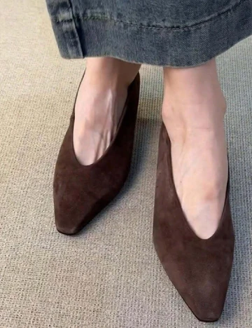 Pantofi SHEIN, maro