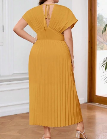 Rochie lunga SHEIN CURVE, galben