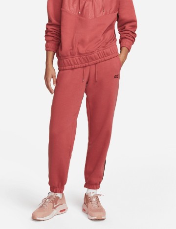 Pantaloni Nike, roz pudra inchis