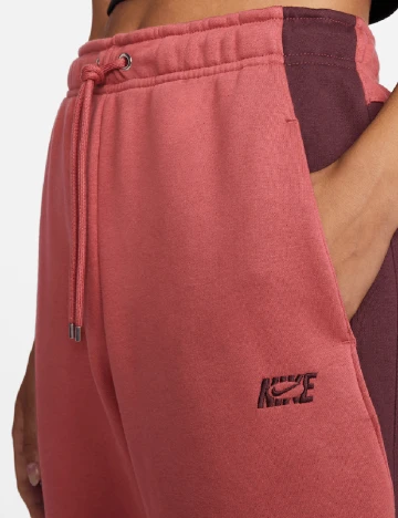 Pantaloni Nike, roz pudra inchis