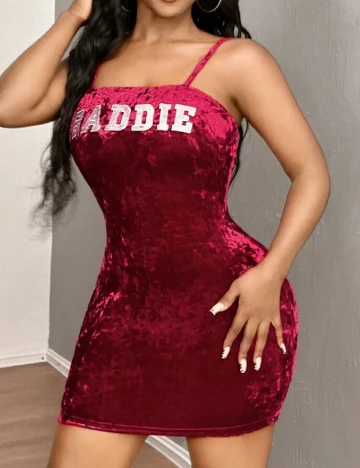 Rochie scurta SHEIN, visiniu