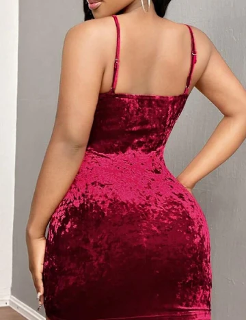 Rochie scurta SHEIN, visiniu