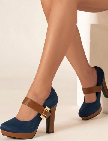
						Pantofi SHEIN, albastru