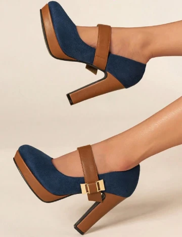 Pantofi SHEIN, albastru