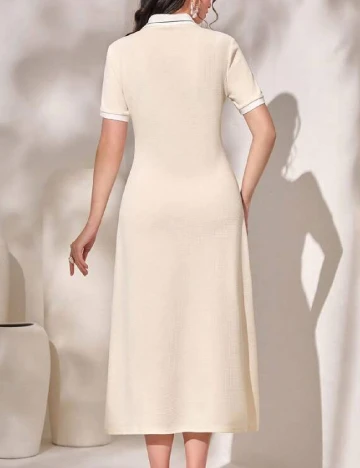Rochie medie SHEIN, crem