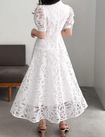 Rochie lunga SHEIN, alb