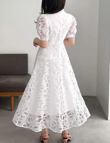 Rochie lunga SHEIN, alb