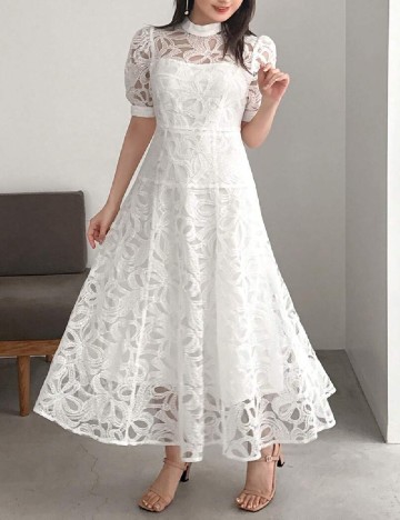 Rochie lunga SHEIN, alb