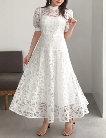 Rochie lunga SHEIN, alb