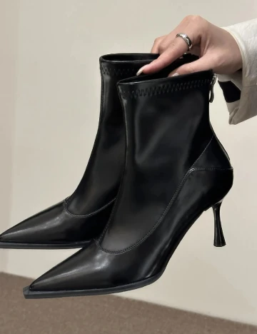 Botine SHEIN, negru