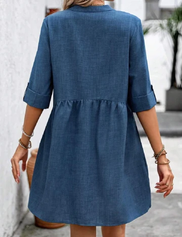 Rochie scurta SHEIN, albastru