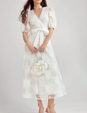 
						Rochie lunga SHEIN, alb