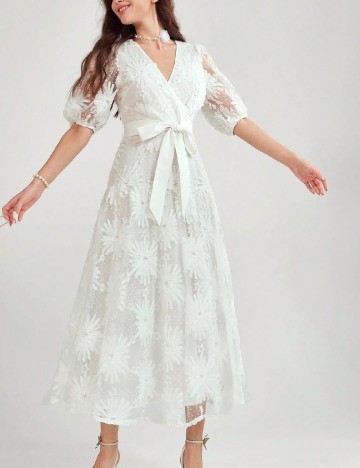 Rochie lunga SHEIN, alb