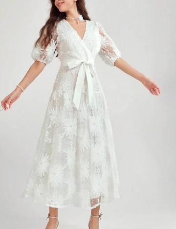 Rochie lunga SHEIN, alb