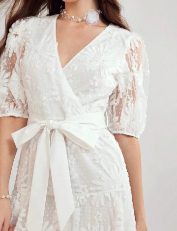 Rochie lunga SHEIN, alb