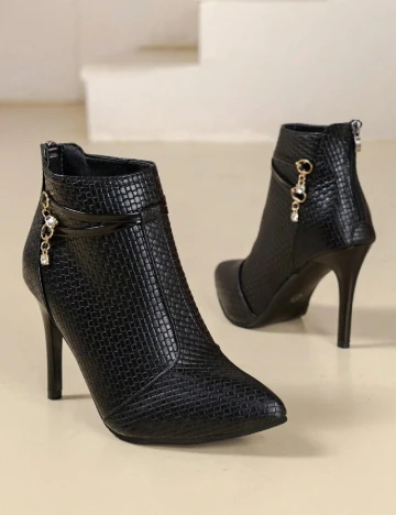 Botine SHEIN, negru