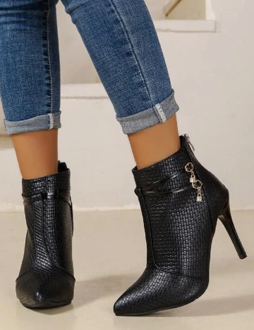 Botine SHEIN, negru