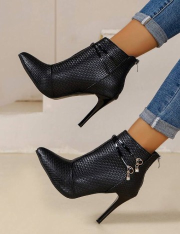 Botine SHEIN, negru