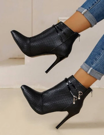 Botine SHEIN, negru