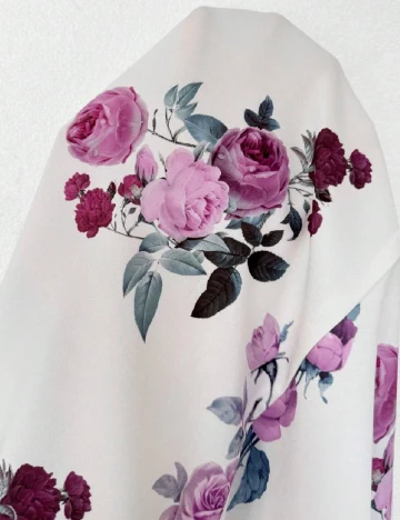 Rochie medie SHEIN, alb