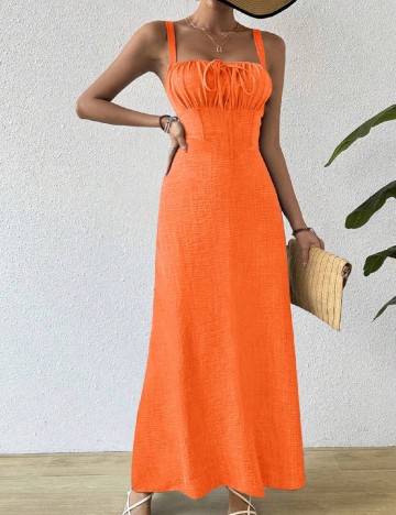 Rochie lunga SHEIN, portocaliu