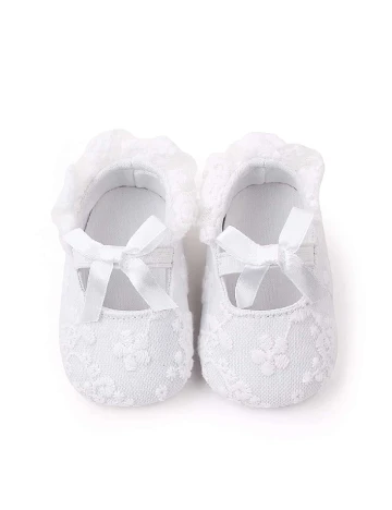 Pantofi Shein Kids, alb