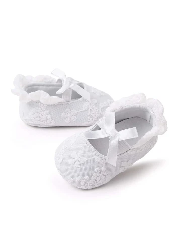 Pantofi Shein Kids, alb