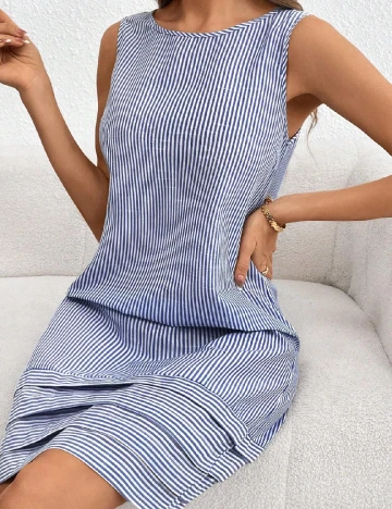 Rochie scurta SHEIN, albastru