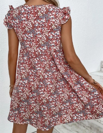 Rochie scurta SHEIN, rosu