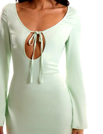 Rochie lunga Musera, verde