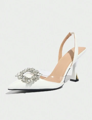 Pantofi SHEIN, alb