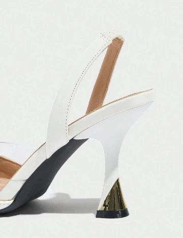 Pantofi SHEIN, alb