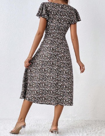 Rochie medie SHEIN, floral print