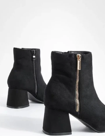Botine Boohoo, negru Negru